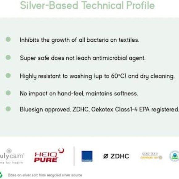 TRULY Calm Antimicrobial 3 Piece Duvet Set, Full/Queen Bedding - Picture 8 of 10